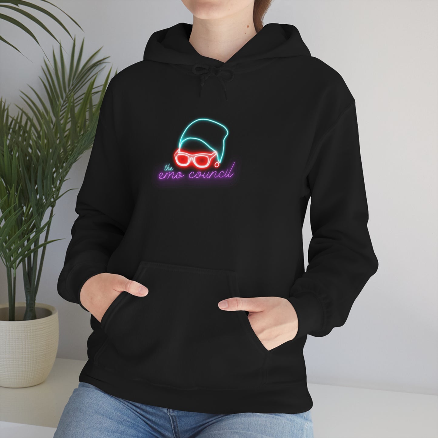 The Emo Council Neon Hoodie