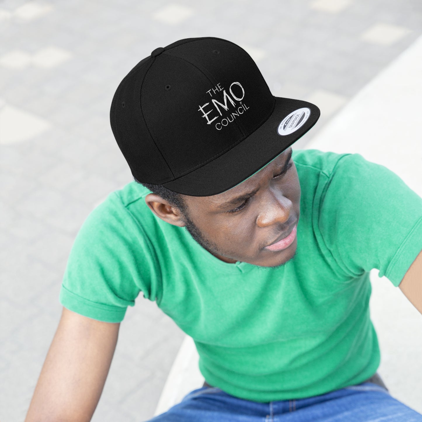 TEC Unisex Flat Bill Snapback