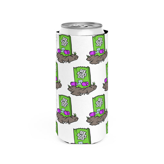 Skate or Die Slim Can Koozie