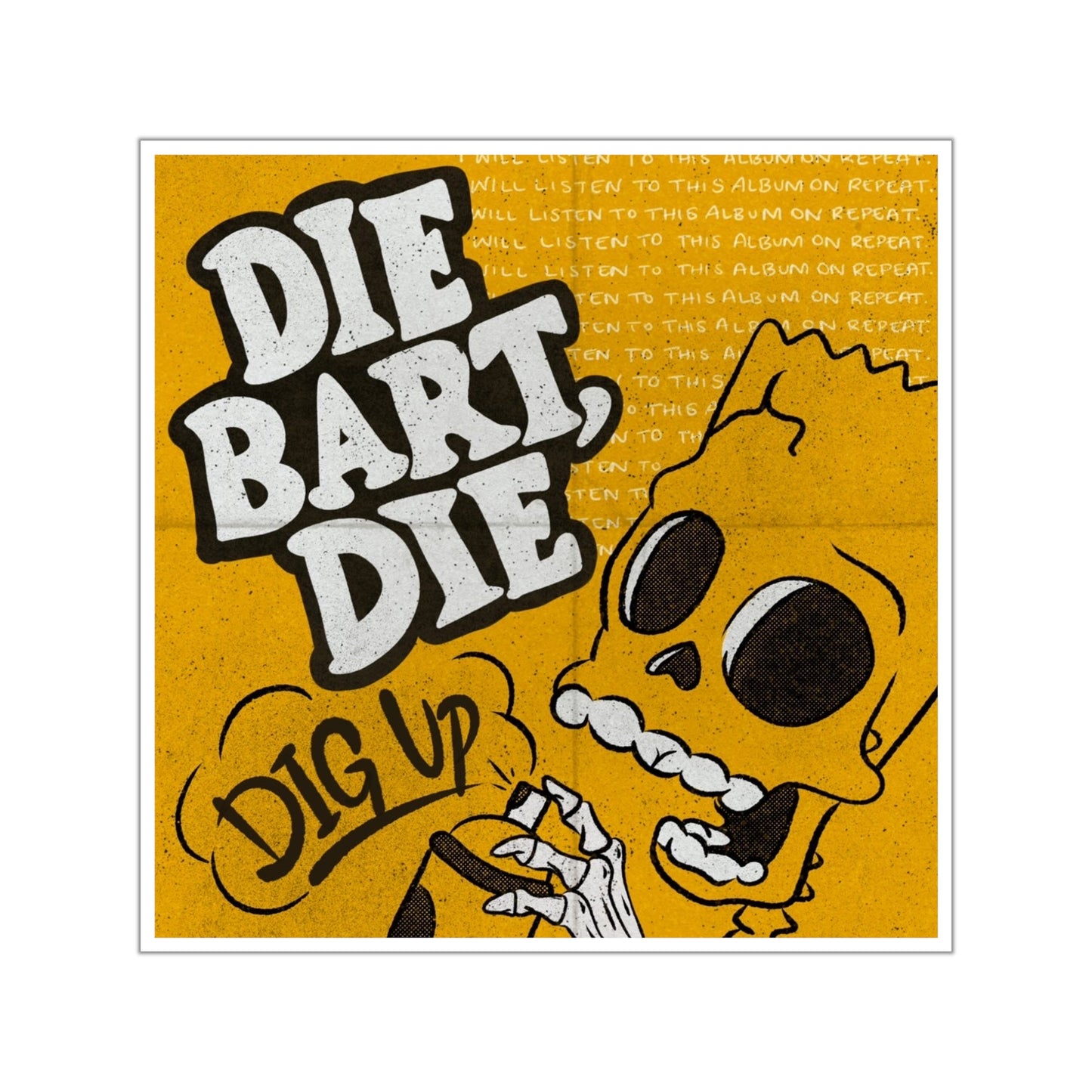 DBD DIG UP STICKER