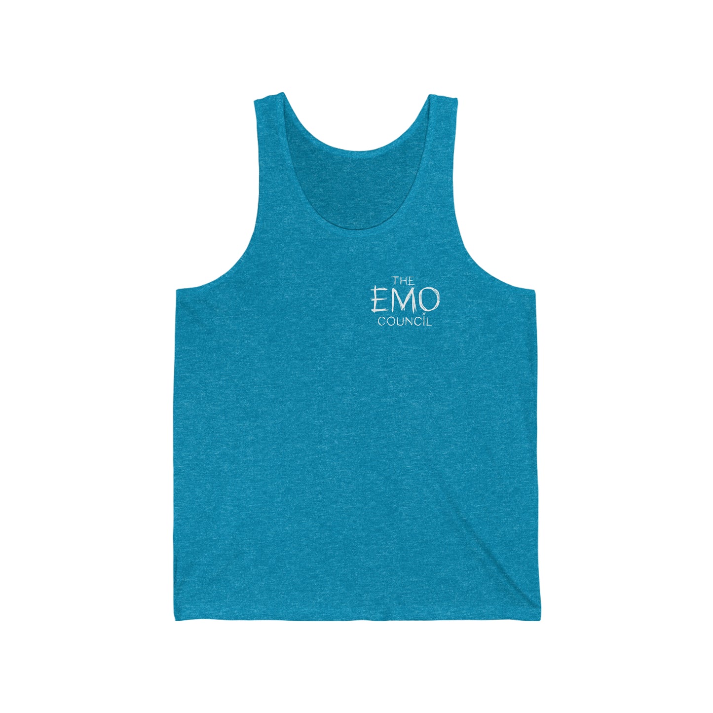Text EC Logo - Unisex Jersey Tank
