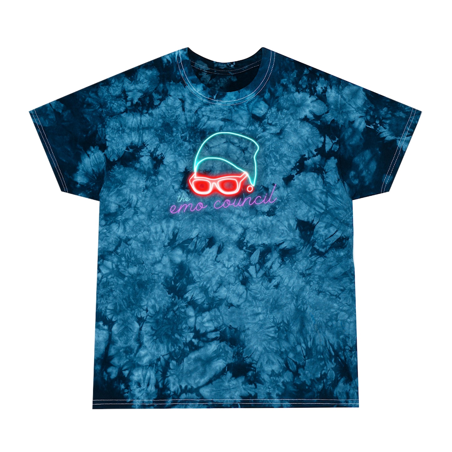 The Emo Council Neon Tie Dye Tee