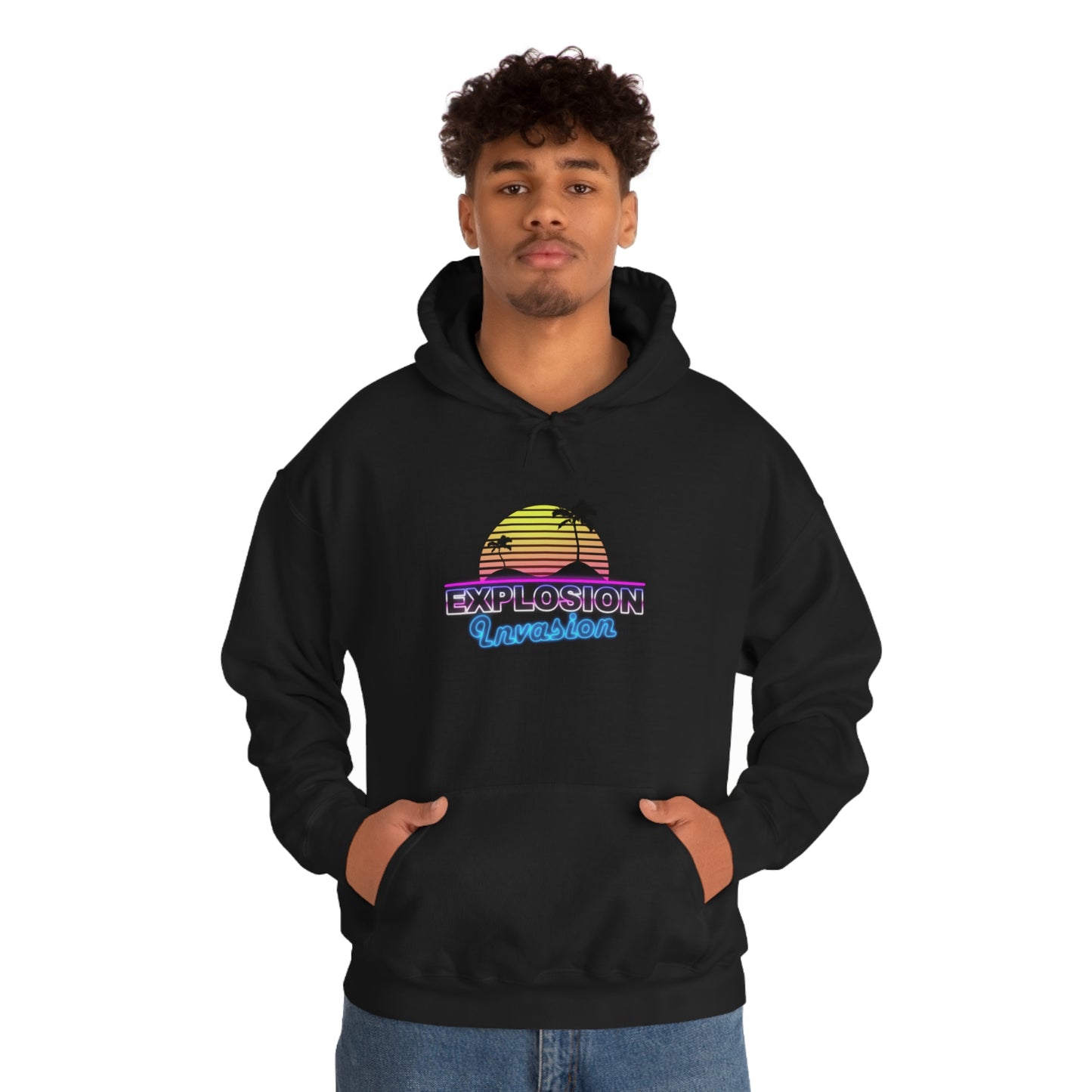Explosion Invasion Island Hoodie