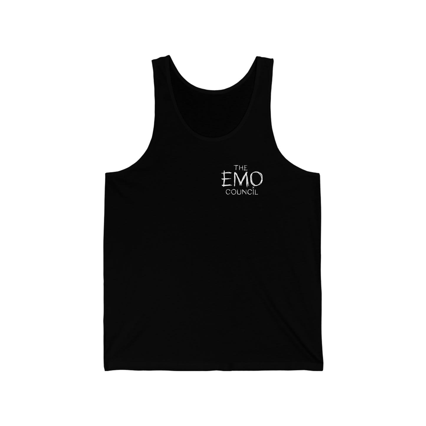 Text EC Logo - Unisex Jersey Tank