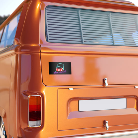 EC Neon Bumper Sticker