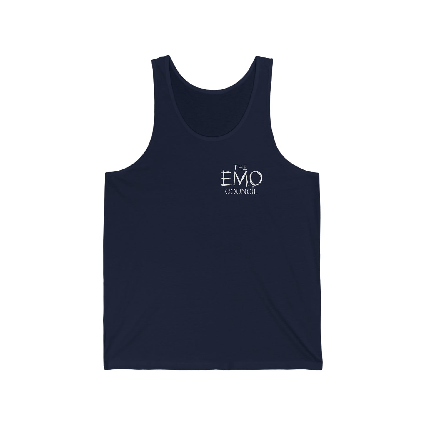 Text EC Logo - Unisex Jersey Tank