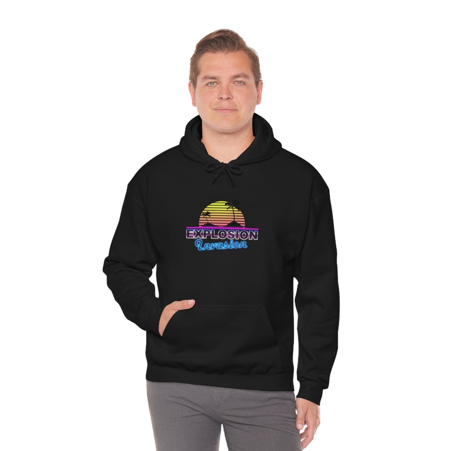 Explosion Invasion Island Hoodie