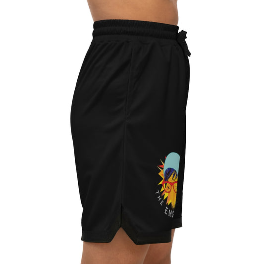 EMO COUNCIL UNISEX BASKETBALL SHORTS