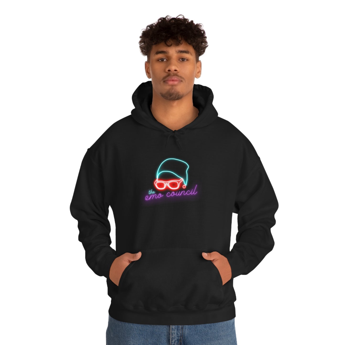 The Emo Council Neon Hoodie