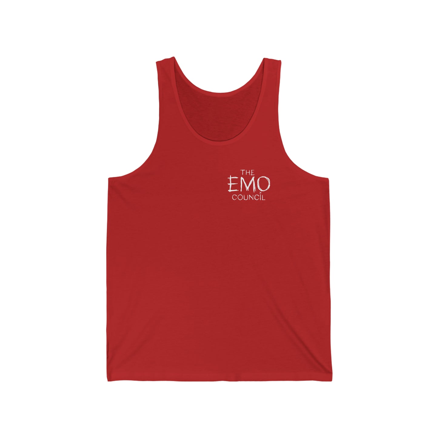 Text EC Logo - Unisex Jersey Tank