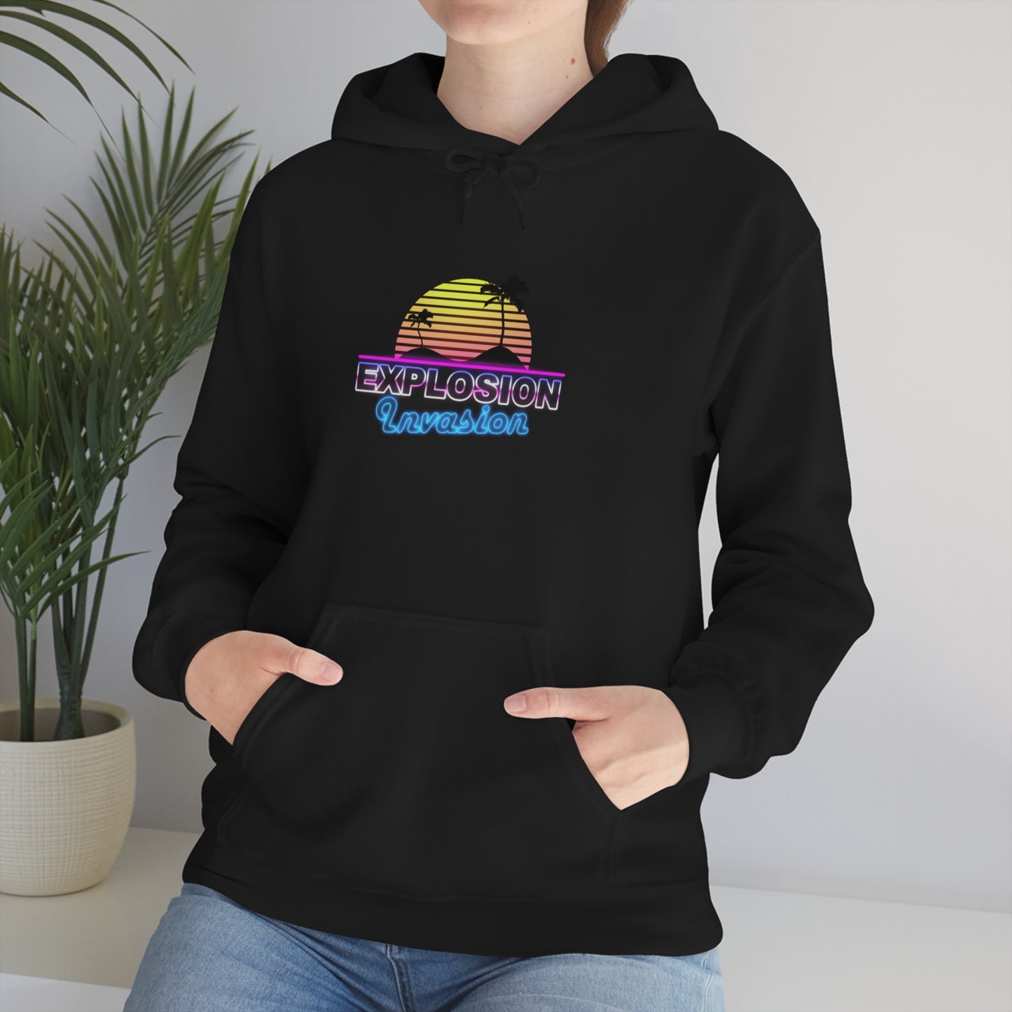 Explosion Invasion Island Hoodie